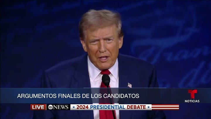 Cierre debate de Trump