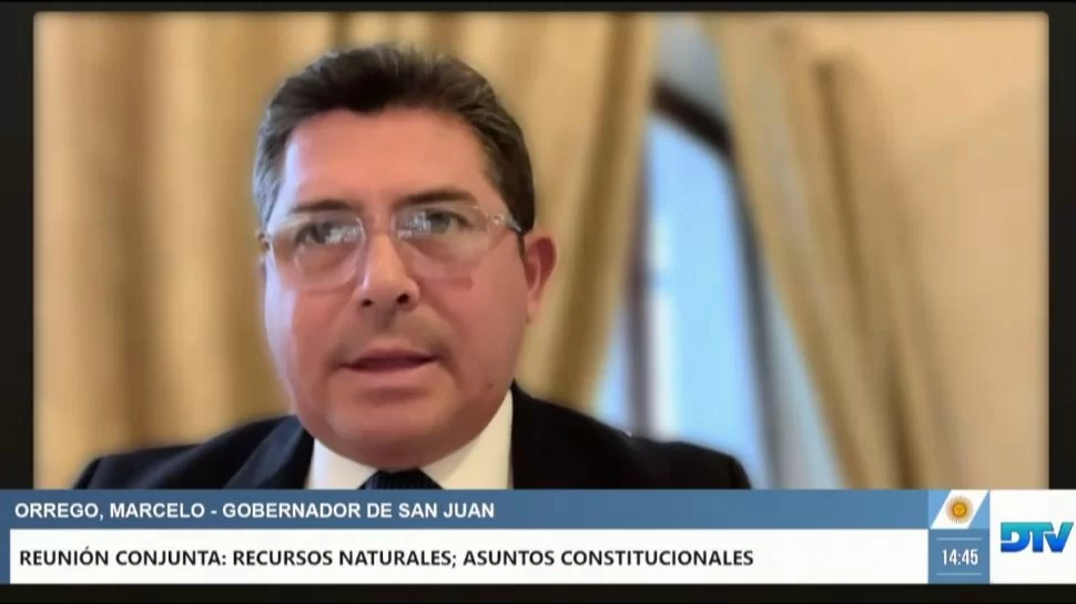 Marcelo Orrego hablo en el Congreso: “Sin minería no hay futuro ...