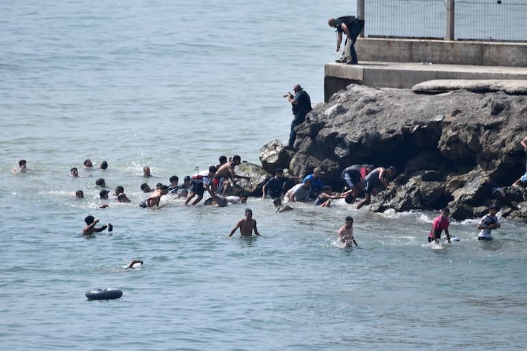 cEUTA; eSPAÑA; Maghreb; Magreb; Mundo; inmigrantes; Migrantes; Marruecos