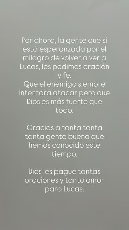 El mensaje de fe