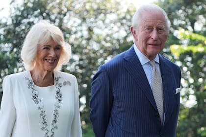 El rey Carlos III de Inglaterra y la reina consorte Camila