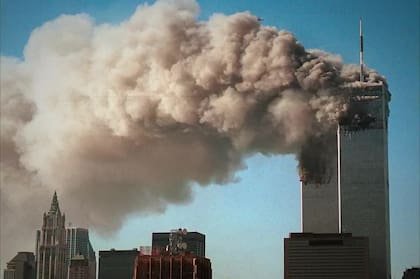 Humo en las Torres Gemelas