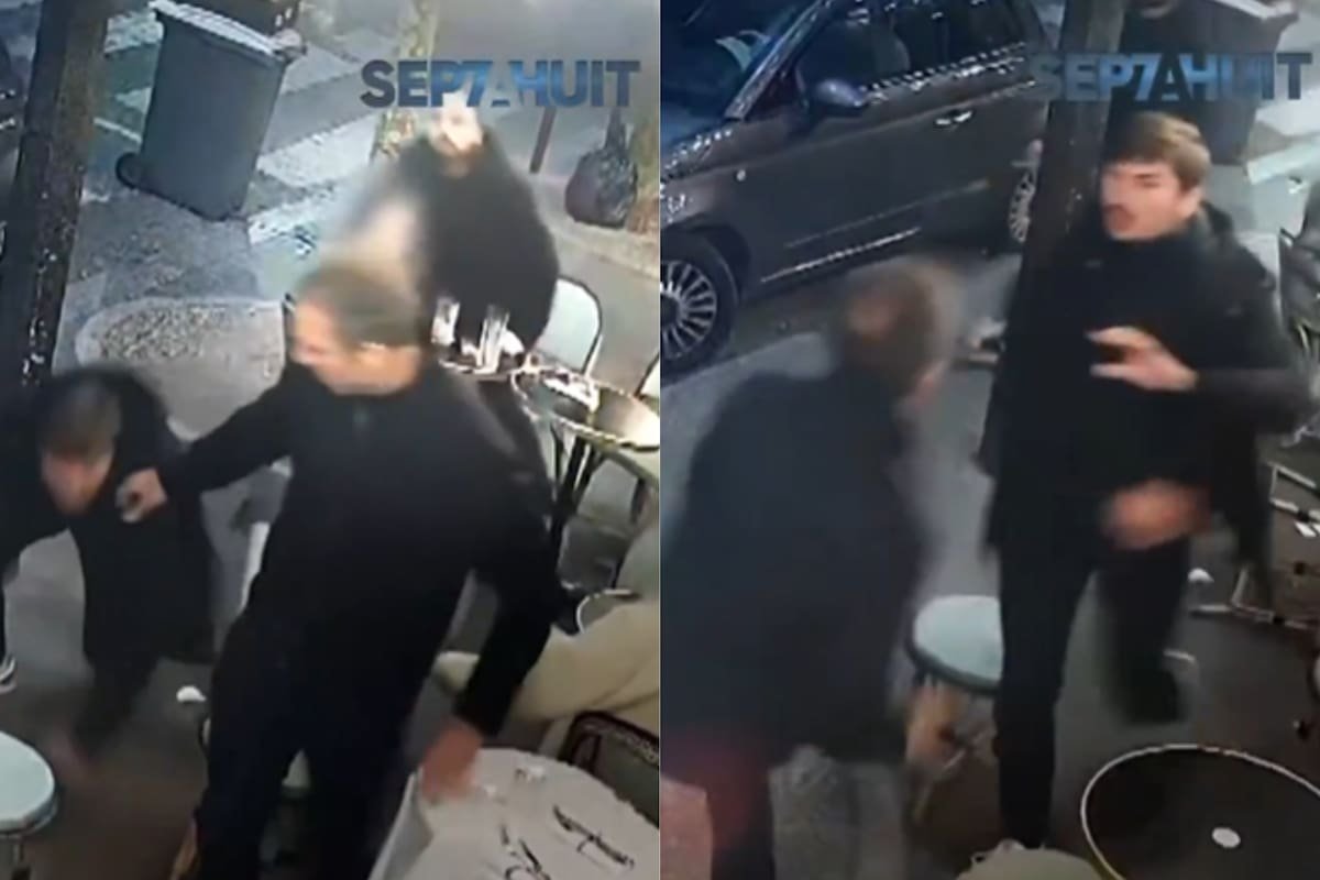 Dieron a conocer los videos de los momentos previos al asesinato del expuma Federico Martín Aramburú en París