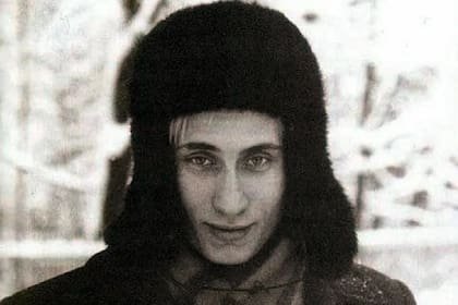Un joven Vladimir Putin