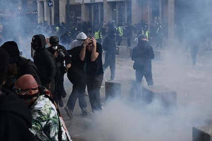 Protestas estudiantiles en Francia